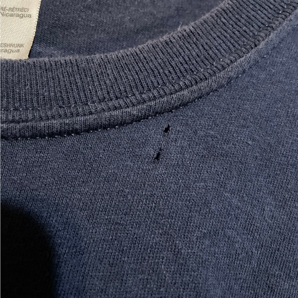 Y2K Kids Day Out New York Yankees Graphic Navy Blue T-Shirt Adult L - Picture 6 of 9